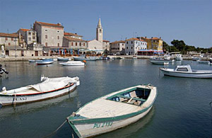Kroatien Istrien Boote