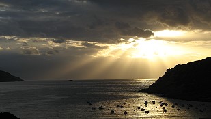 Korsika Sonnenuntergang