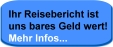 Reisebericht, Reiseerfahrungen, Fotos