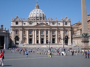 Rom, Petersplatz und Petersdom