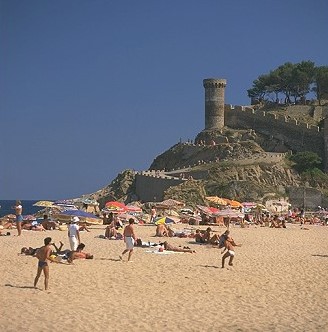 Costa Brava, Tossa de Mar, Strand, Playa