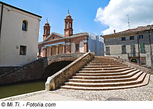 Cops bridge, Comacchio, Emilia-Romagna