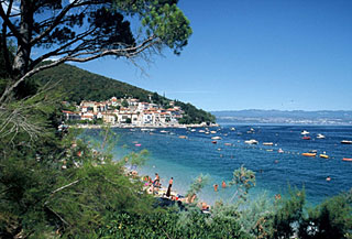 Bucht an der Adria