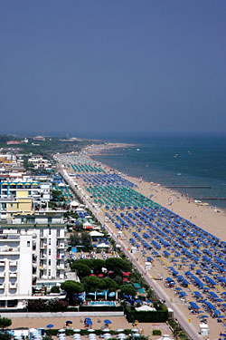 Blick auf Lido di Jesolo