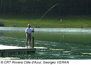 Angler in Carces, Provence-Alpes-CÃ´te dâ€™Azur