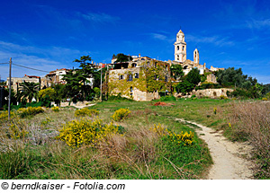 Bussana Vecchia, San Remo, Ligurien