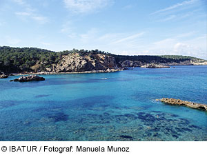 Bucht an der KÃ¼ste von Mallorca