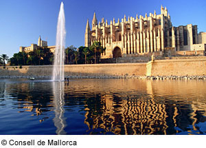 Kathedrale La Seu in Palma de Mallorca 