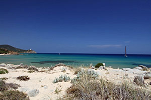 Sardinien: Strand an der Südküste Sardiniens