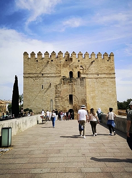 Cordaoba, Andalusien Brückenzugang Cordaoba, Andalusien Brückenzugang