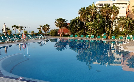 Hotel am Strand der Costa del Sol in Torremolinos