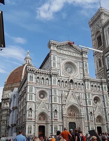 Florenz-Kathedrale im Urlaub in einer Ferienwohnung