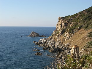 Felsküste auf Korsika