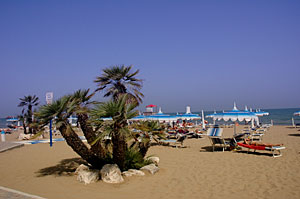 Strand bei Lignano, Adria