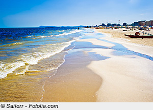 Strand bei Rimini