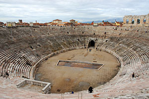 Amphitheater in Verona, Adria