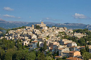 Blick auf Cagnes-sur-Mer