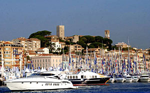 Hafen in Cannes