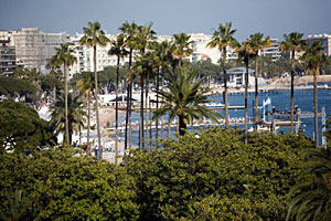 Blick auf Cannes