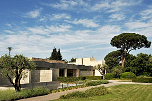 Chagall Museum in Nizza von aussen