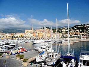 Hafen von Menton