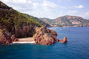 Theoule-sur-Mer an der CÃ´te dâ€™Azur