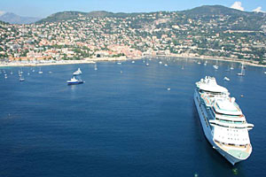 Villefranche-sur-Mer an der CÃ´te d' Azur