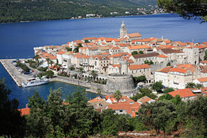 Altstadt von Korcula, Insel Korcula Dalmatien