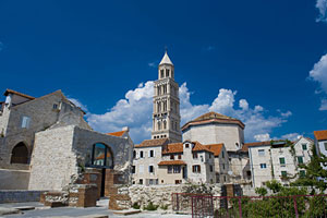 Stadt Split, an der Riviera Split