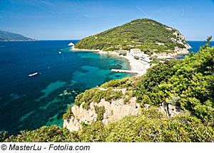 Enfola Strand auf Elba