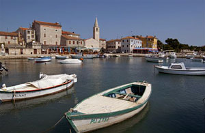 Hafen von Fazana, Istrien