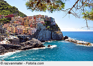 Cinque Terre, Manarola, italienische Riviera