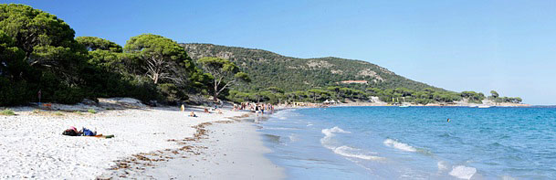 wunderschöner Strand auf Korsika