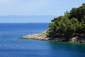 Kvarner Bucht: Strand von Losinj