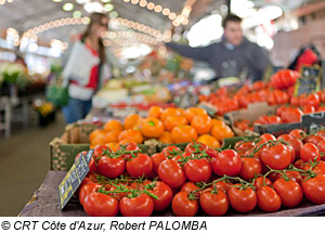 Markthalle bei La Garde, CÃ´te d' Azur