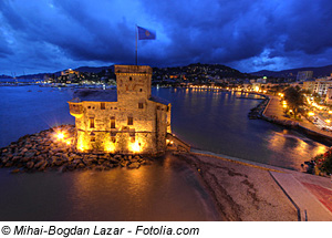 Burg von Rapallo, Ligurien