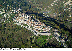 Blick auf Saint-Paul de Vence