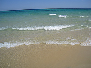 Strand bei Monte Nai, Sardinien